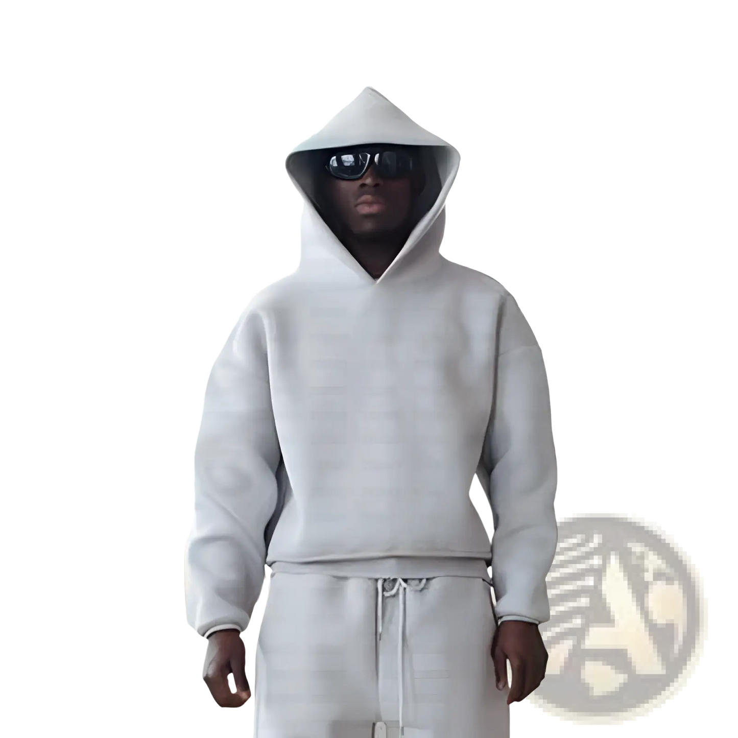 Oversized Unisex Streetwear Hoodie and Sweatpants Set