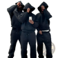 Oversized Unisex Streetwear Hoodie and Sweatpants Set