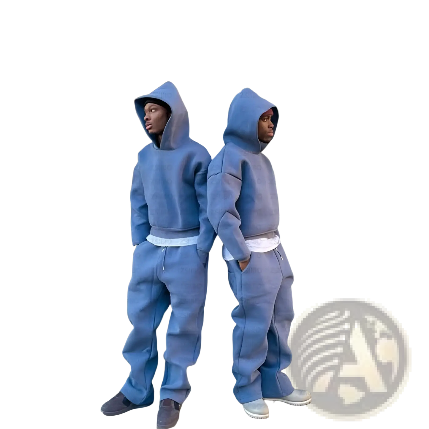 Oversized Unisex Streetwear Hoodie and Sweatpants Set