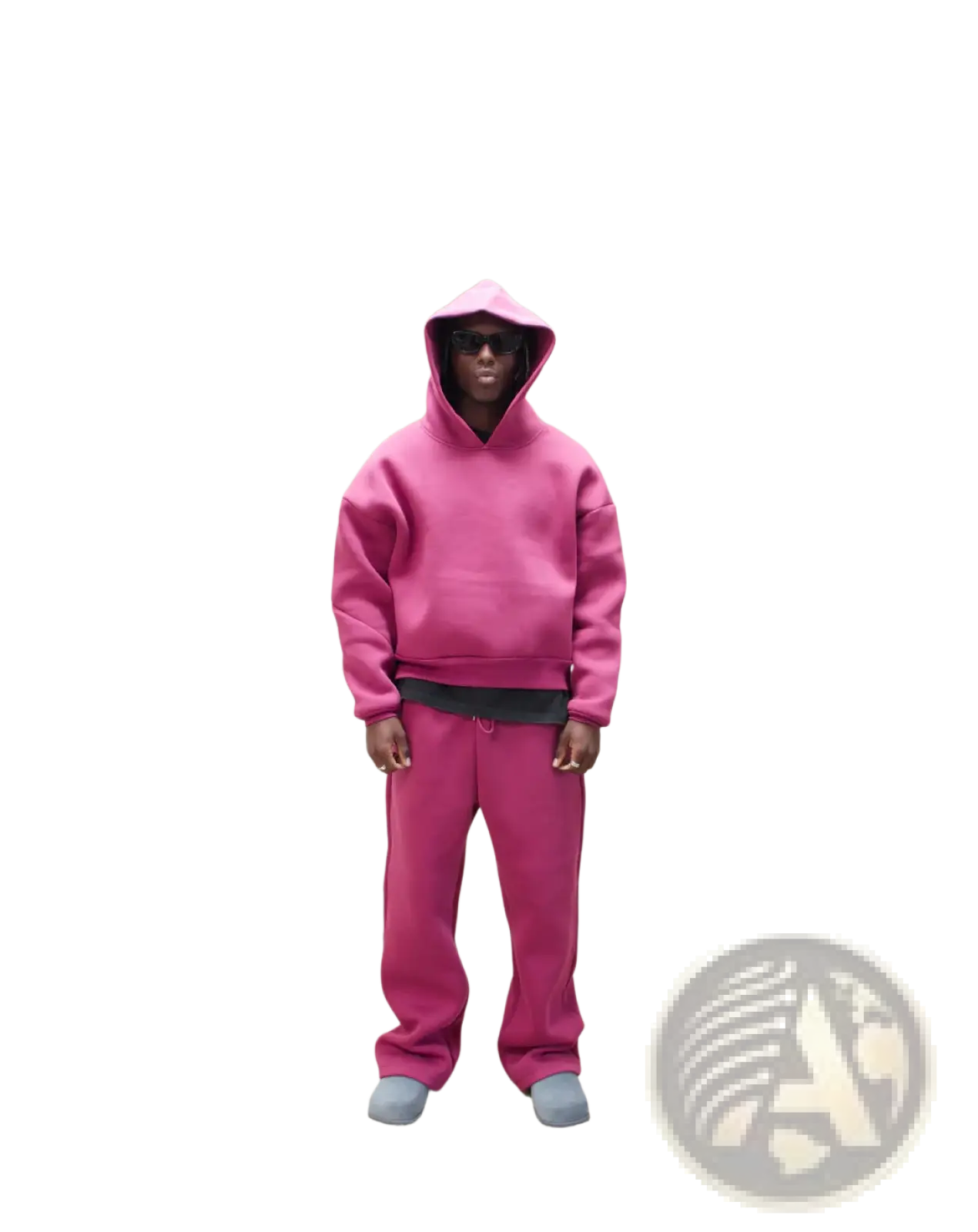Oversized Unisex Streetwear Hoodie and Sweatpants Set