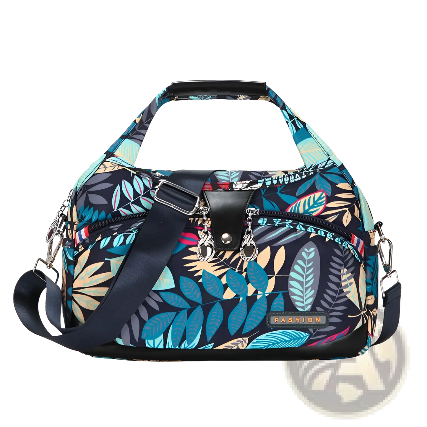Oxford Cloth Floral Messenger Bag Retro Shoulder Purse
