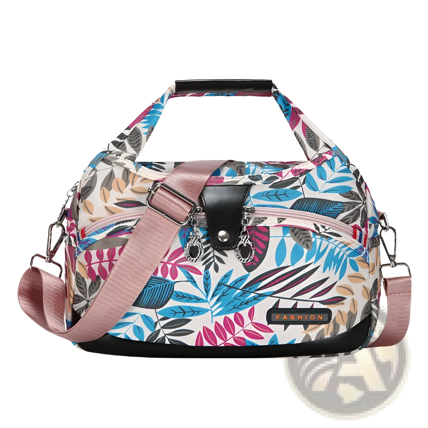 Oxford Cloth Floral Messenger Bag Retro Shoulder Purse