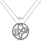 0.22 Carat Genuine Green Diamond .925 Sterling Silver Pendant