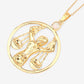 0.15 Carat Genuine Ethiopian Opal .925 Sterling Silver Pendant