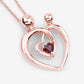 0.32 Carat Genuine Garnet .925 Sterling Silver Pendant