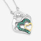 0.24 Carat Genuine Emerald .925 Sterling Silver Pendant