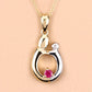 0.20 Carat Genuine Ruby .925 Sterling Silver Pendant