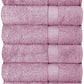 Set of 6 Hotel & Spa 100% Cotton Bath Towels 27x52 inch