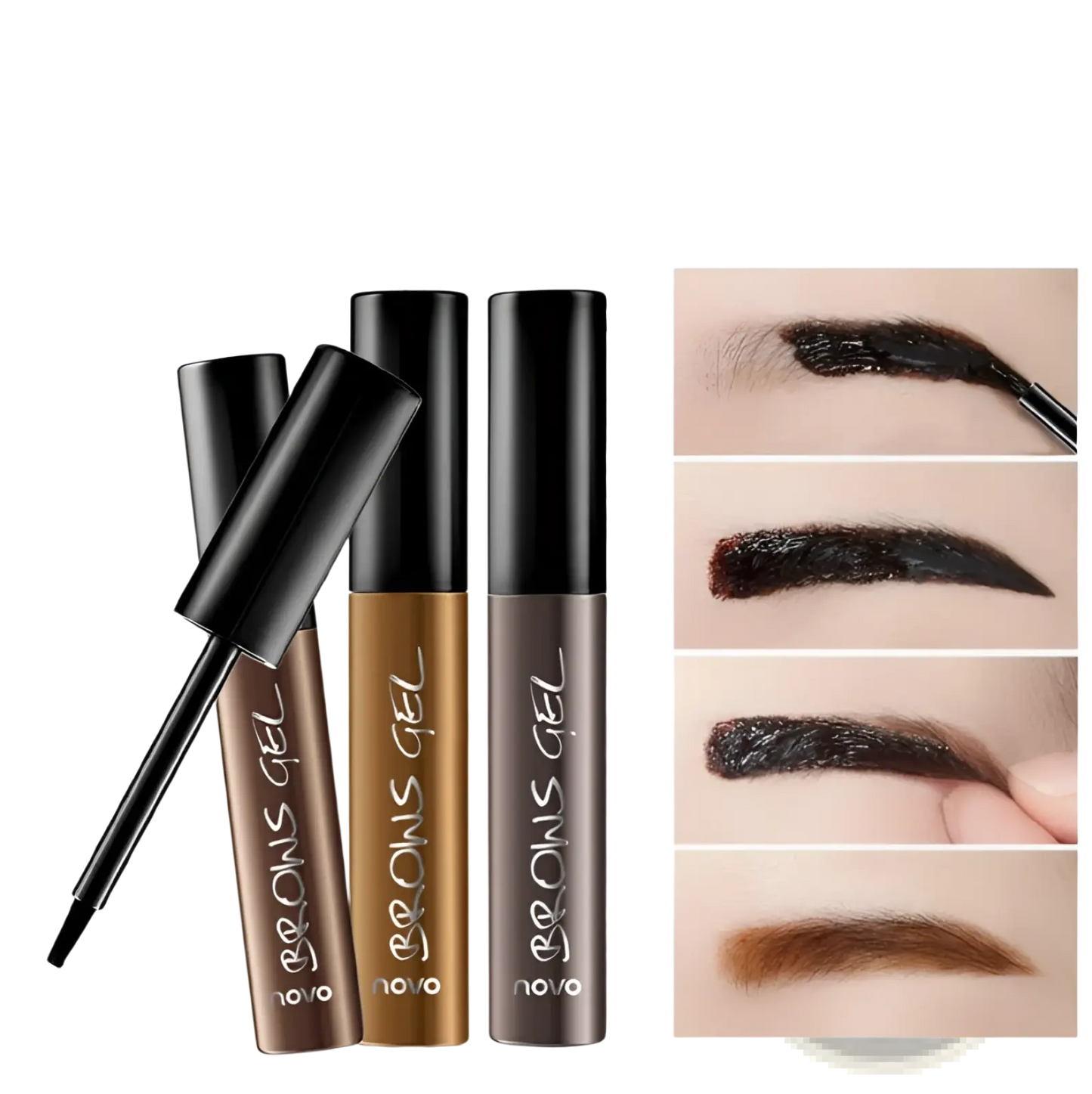 Peel off Eyebrow Tattoo Tint Waterproof Gel Kit