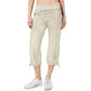 Calvin Klein Women's Performance Cargo Cropped Pants Navy Size 2 Extra Large
