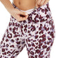 Calvin Klein Women's Leopard Print High-Waist Leggings Purple Size 2 Extra Large