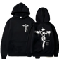 Philippians 4:13 Cross Graphic Men's Pullover Hoodie