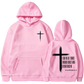 Philippians 4:13 Cross Graphic Men's Pullover Hoodie