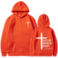 Philippians 4:13 Cross Graphic Men's Pullover Hoodie