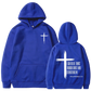 Philippians 4:13 Cross Graphic Men's Pullover Hoodie