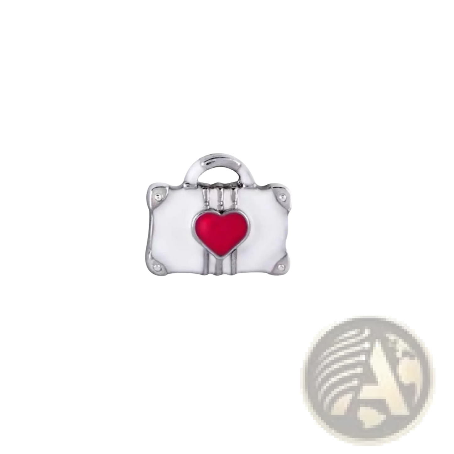 Pink Enamel Love Potion and Nail Polish Floating Locket Charms