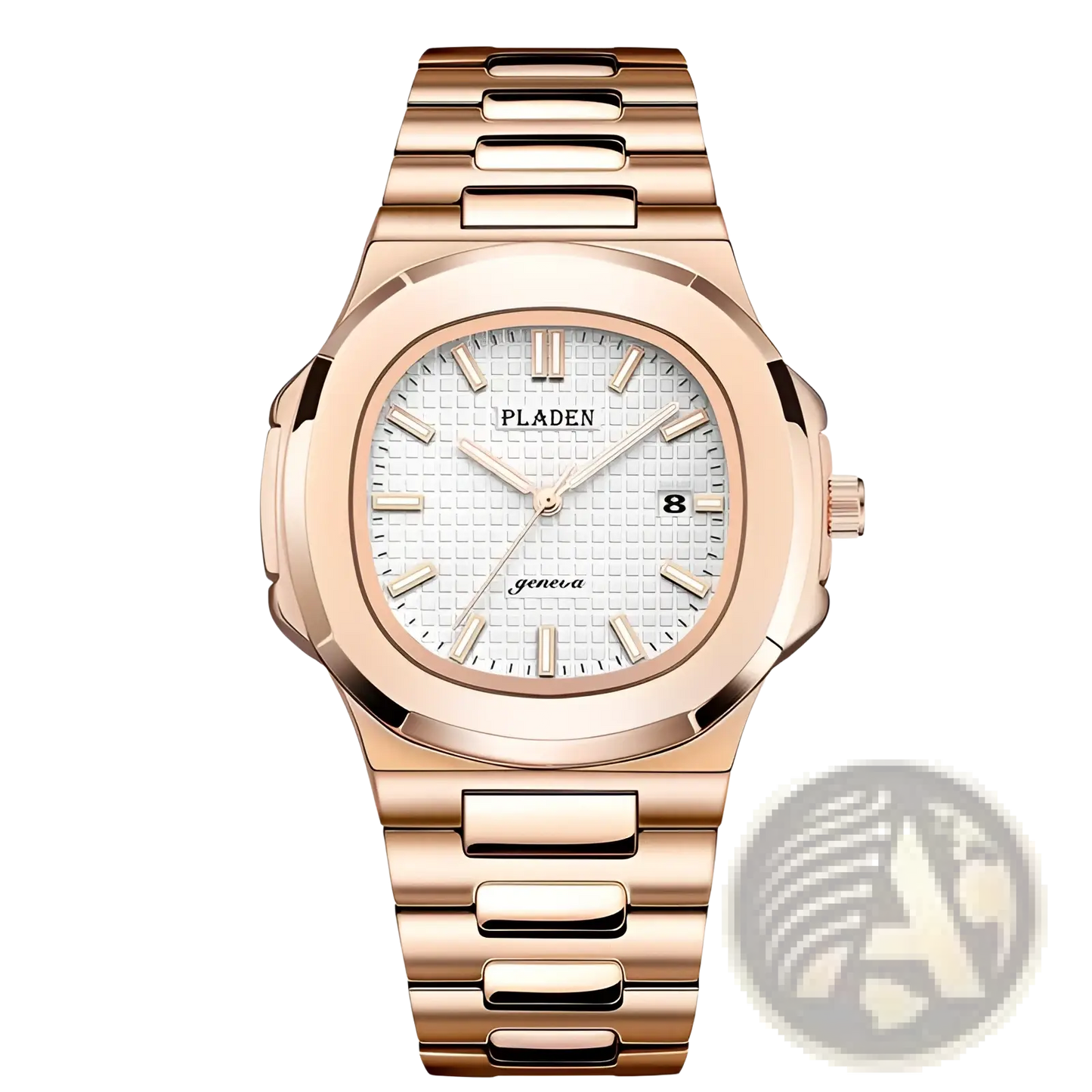 Pladen Men's Luxury Waterproof Quartz Watch with Date Display