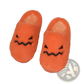 Plush Pumpkin Halloween Indoor Slippers