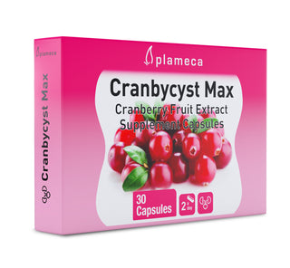 Plameca Cranbycyst Max Cranberry Fruit Extract, Supplement Capsules - 30 Capsules