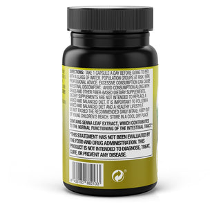 Plameca Quickisen Senna Leaf Extract, Supplement Capsules - 30 Capsules