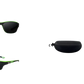 Polarized Oval Camouflage and Mirrored Men's Sport Sunglasses