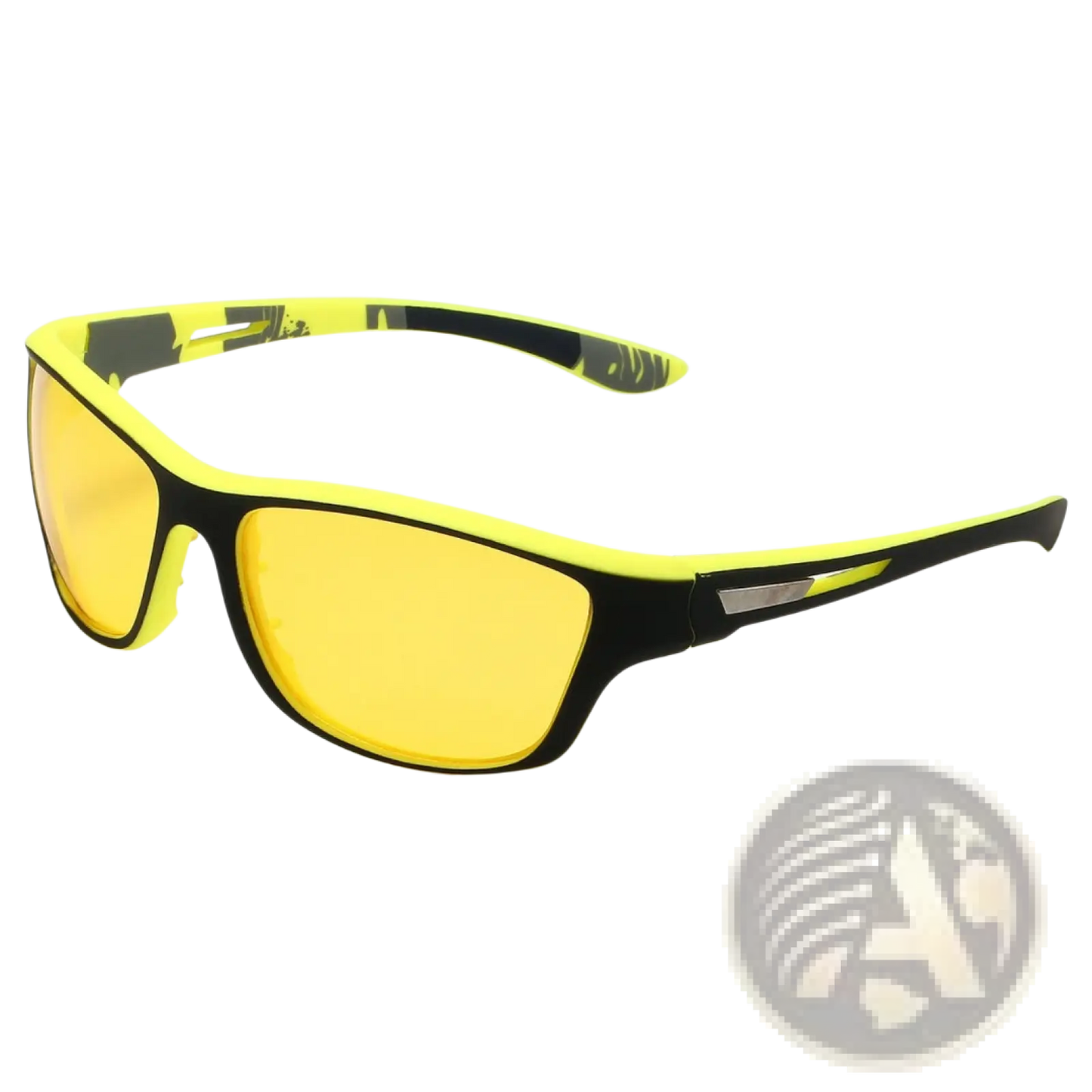 Polarized Oval Camouflage and Mirrored Men's Sport Sunglasses