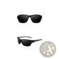 Polarized Oval Camouflage and Mirrored Men's Sport Sunglasses