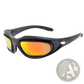 Polarized Tactical Sports Sunglasses with Interchangeable Lenses