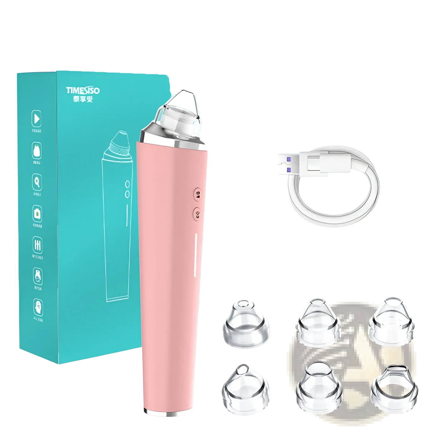 Pore Cleaner Electric Facial Suction Device 3 Speeds