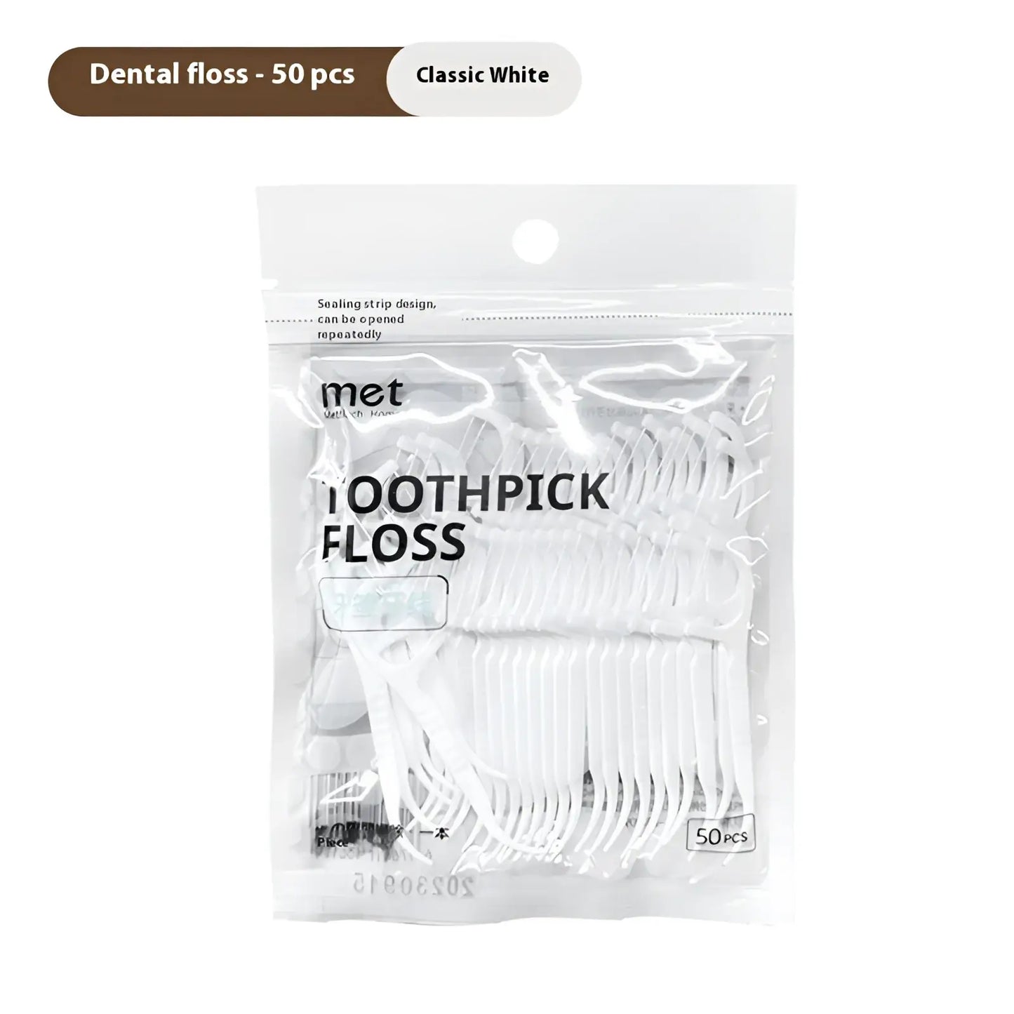 Portable Dental Floss Box Automatic Pop-up Dispenser