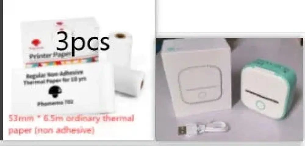Portable Bluetooth Mini Thermal Label and Photo Printer