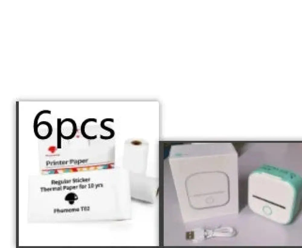 Portable Bluetooth Mini Thermal Label and Photo Printer