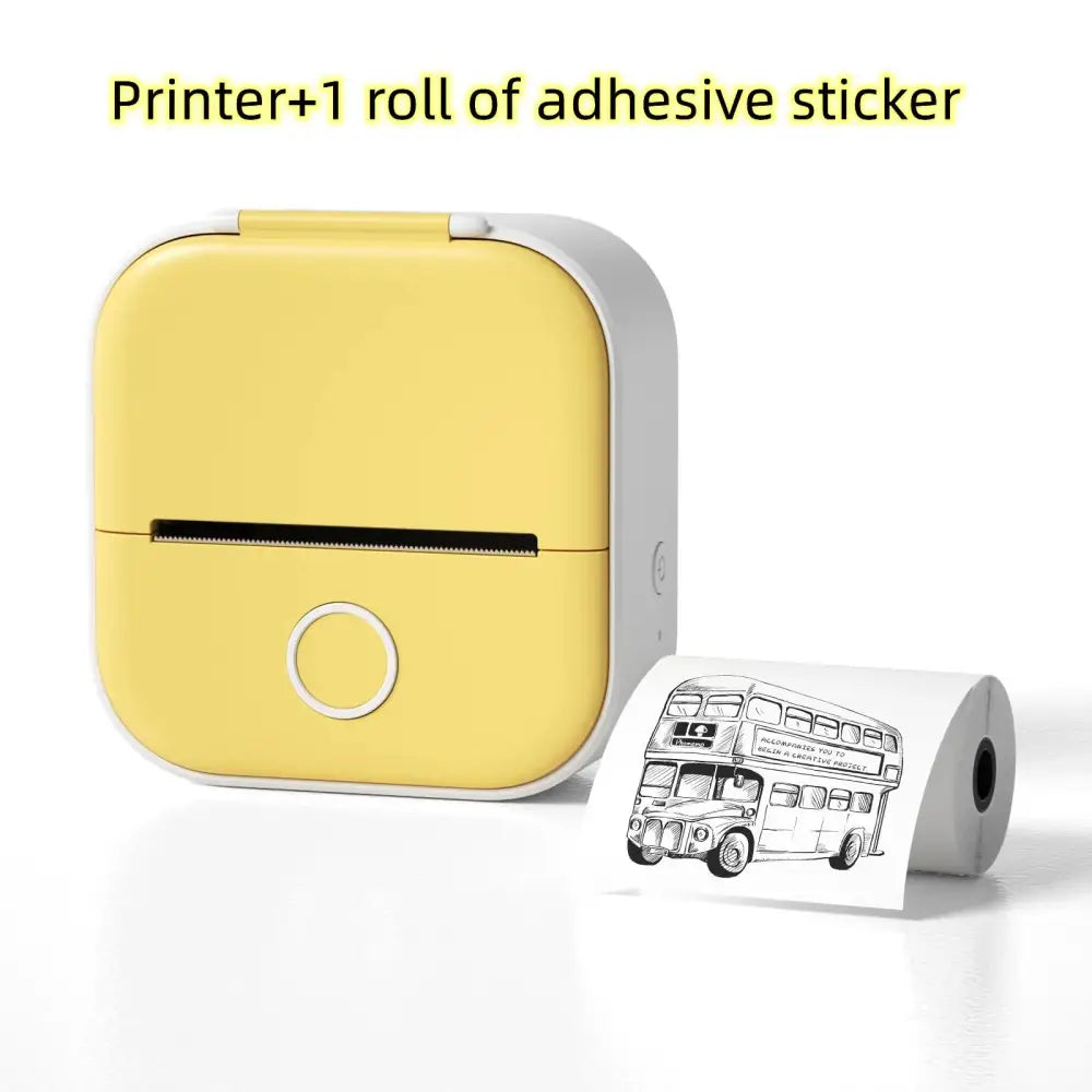Portable Bluetooth Mini Thermal Label and Photo Printer