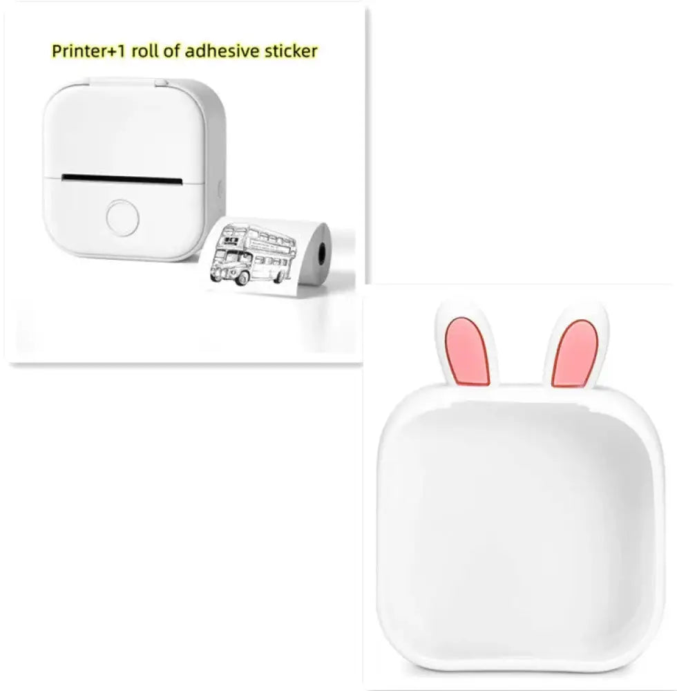 Portable Bluetooth Mini Thermal Label and Photo Printer