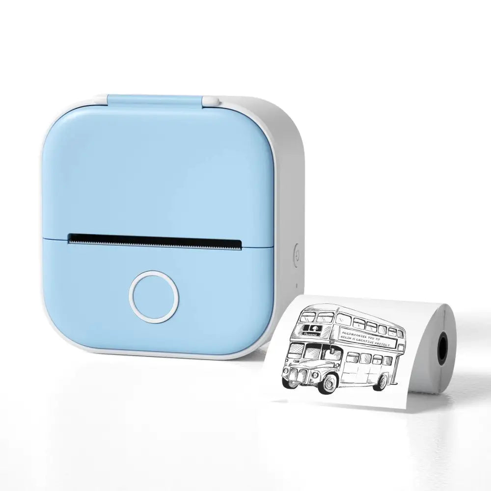 Portable Bluetooth Mini Thermal Label and Photo Printer