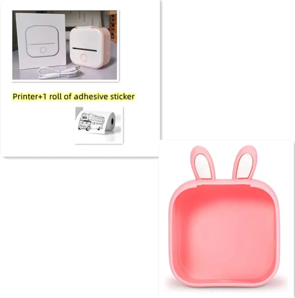 Portable Bluetooth Mini Thermal Label and Photo Printer