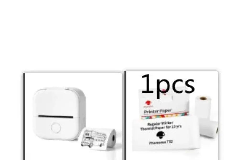Portable Bluetooth Mini Thermal Label and Photo Printer