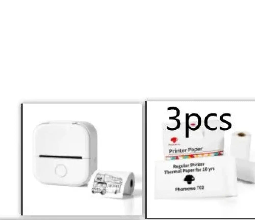 Portable Bluetooth Mini Thermal Label and Photo Printer