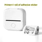 Portable Bluetooth Mini Thermal Label and Photo Printer