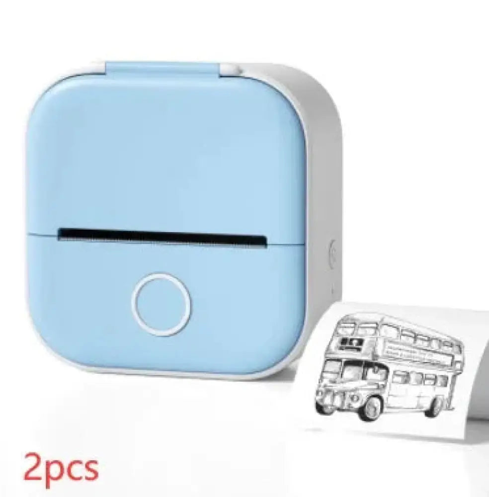 Portable Bluetooth Mini Thermal Label and Photo Printer