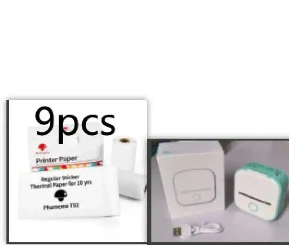 Portable Bluetooth Mini Thermal Label and Photo Printer