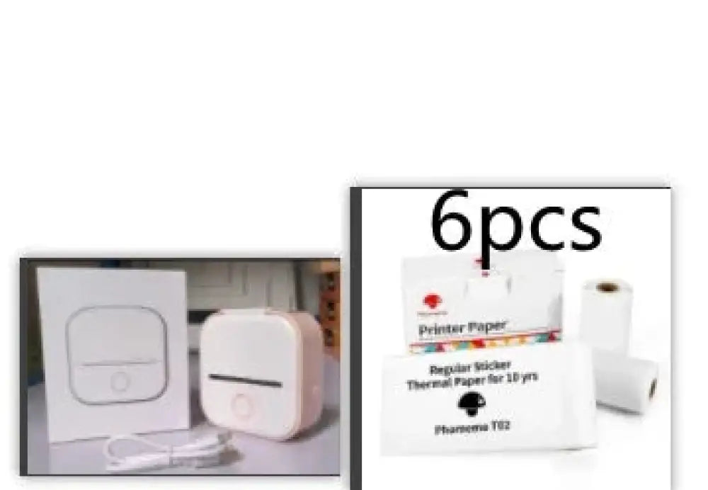 Portable Bluetooth Mini Thermal Label and Photo Printer