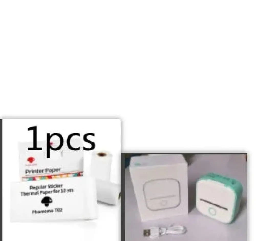 Portable Bluetooth Mini Thermal Label and Photo Printer