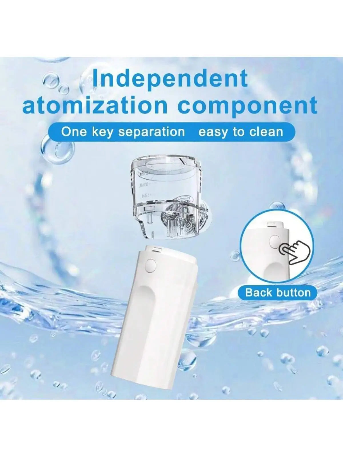 Portable Rechargeable Nano Mist Facial Hydration Nebulizer