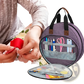 Premium Circular Embroidery and Craft Tool Storage Tote