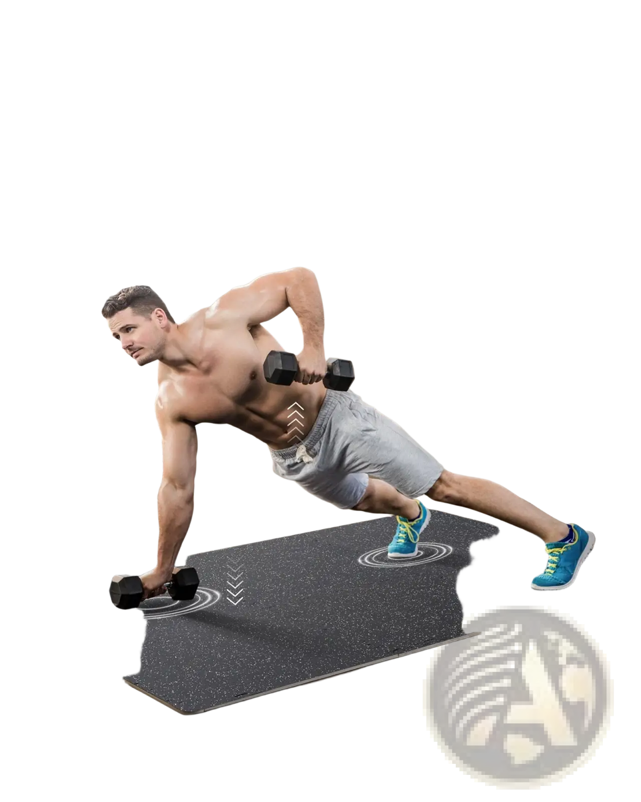 Premium Interlocking Rubber and Eva Foam Gym Floor Tiles