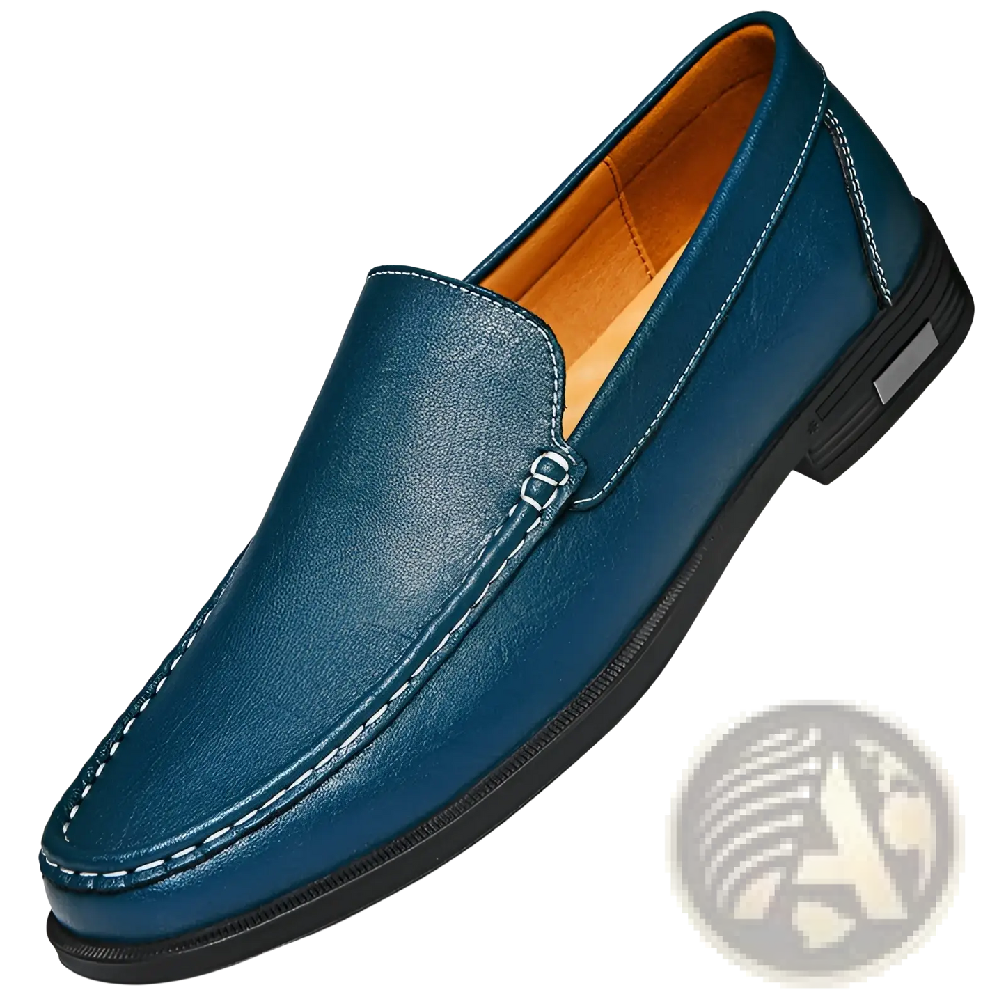 Premium Leather Slip on Loafers with Designer Details