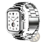 Premium Stainless Steel Apple Watch Band with Tpu Case