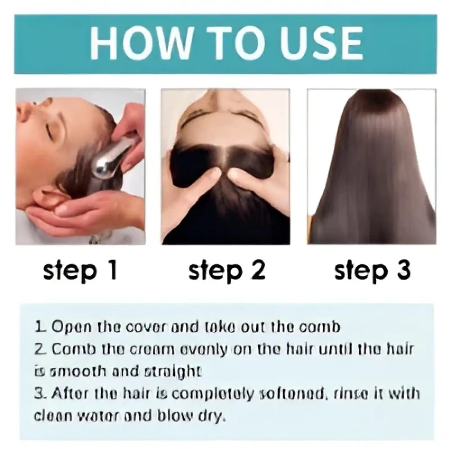 Protein Correcting Hair Straightening Cream 60ml