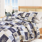 Caspian Collection Coastal Patchwork Quilt Set